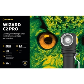 Armytek Wizard C2 Pro Multi-Light, Warm Light 2330 lm